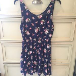*DONATED* Forever 21 | Navy Floral Dress 🌸